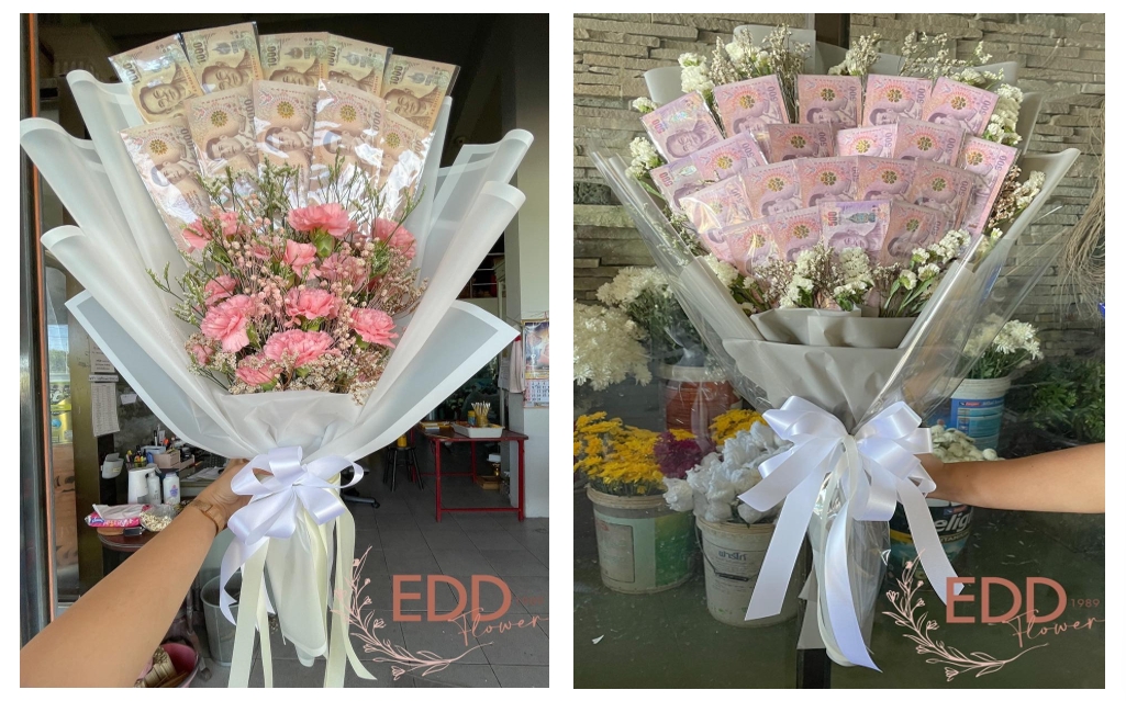 ร้านรับจัดช่อดอกไม้บริการส่งถึงที่ สิงห์บุรี ร้านขายดอกไม้คุณอี๊ด